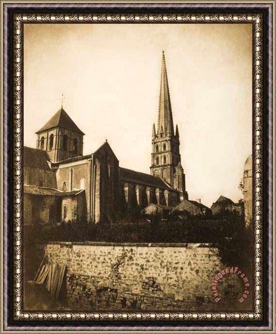Gustave Le Gray Saint Savin (vienne) Framed Print