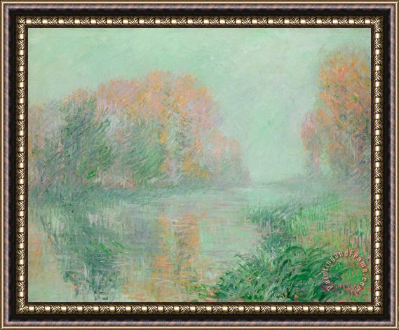 Gustave Loiseau The Banks of the Eure Framed Print