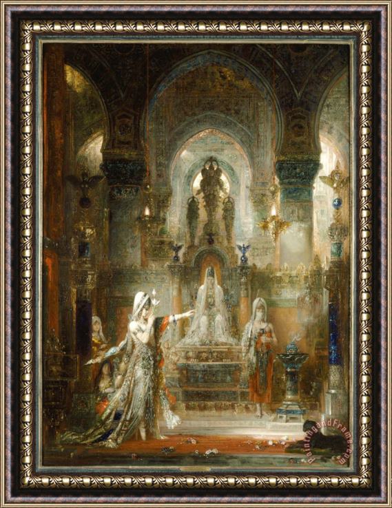 Gustave Moreau 78 Framed Painting