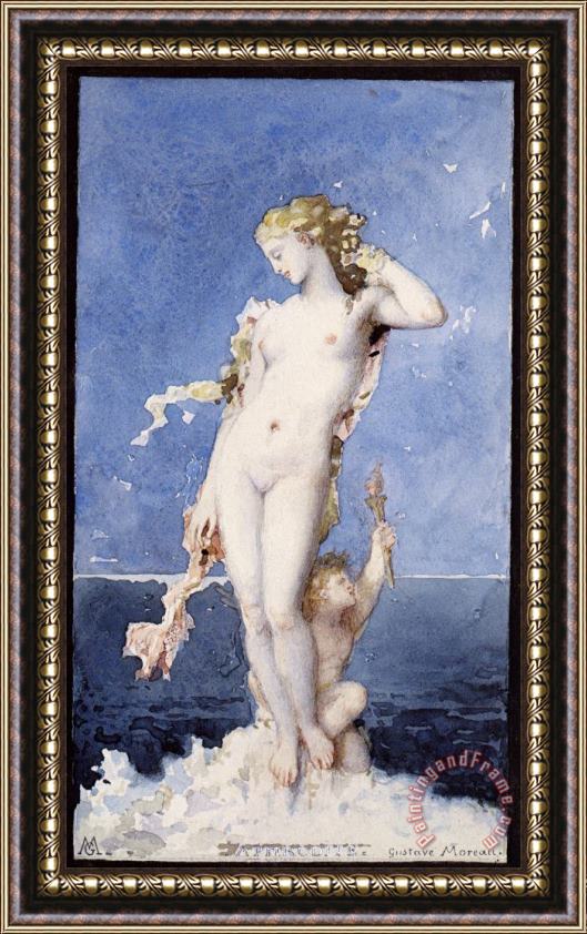 Gustave Moreau Aphrodite Framed Print
