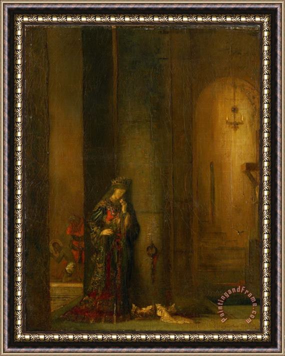 Gustave Moreau Salome at The Prison Framed Print