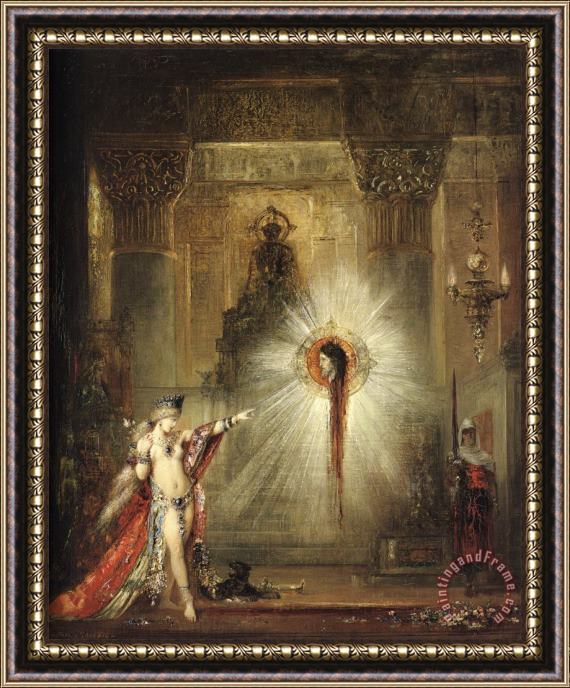 Gustave Moreau The Apparition II Framed Print