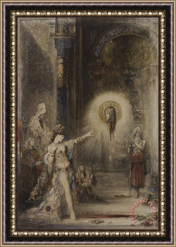 Gustave Moreau The Apparition Framed Print