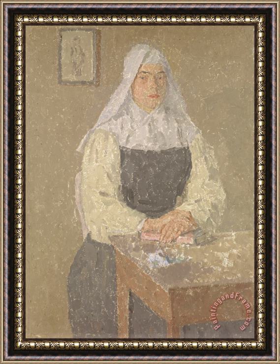 Gwen John The Nun Framed Painting