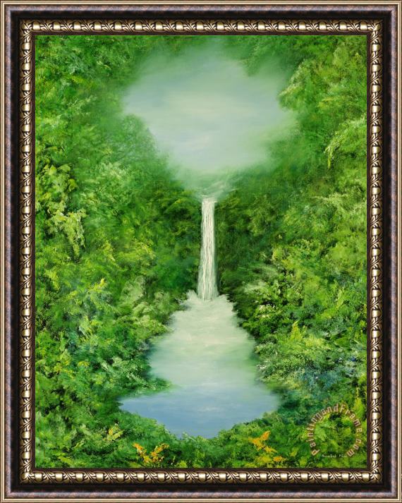 Hannibal Mane The Everlasting Rain Forest Framed Painting