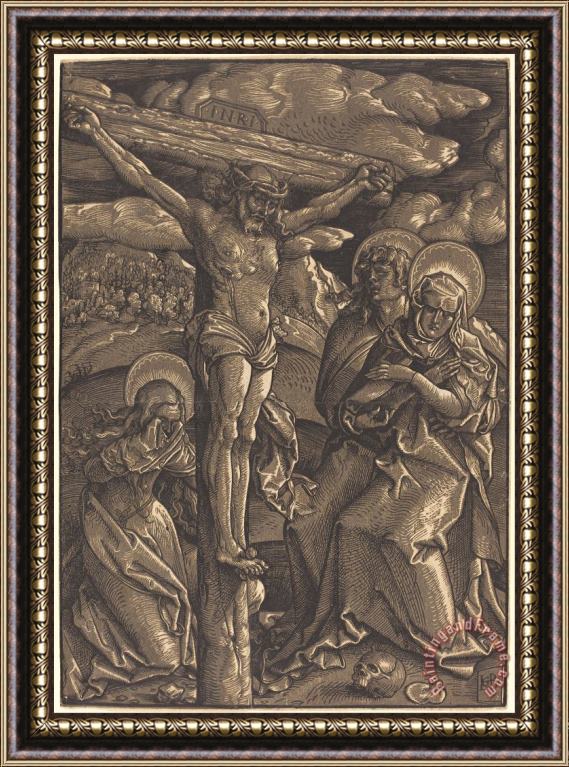 Hans Baldung Grien The Crucifixion Framed Print