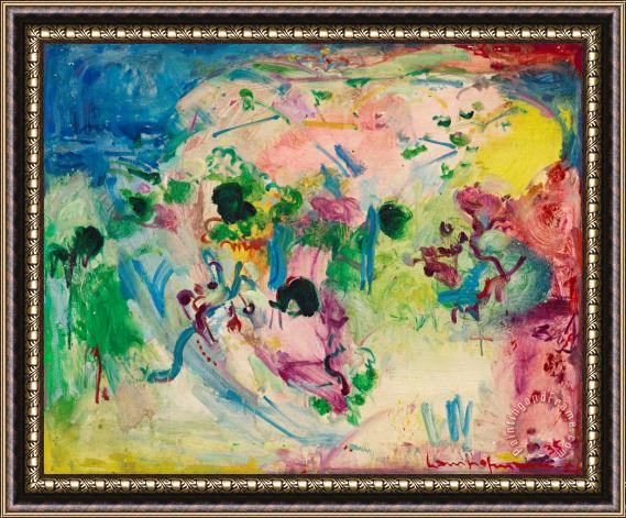 Hans Hofmann Untitled (landscape), 1935 Framed Print