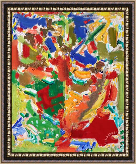 Hans Hofmann Untitled No. 14 Framed Print