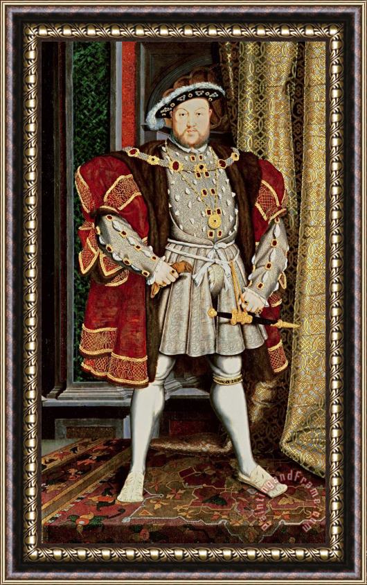 Hans Holbein the Younger Henry VIII Framed Painting