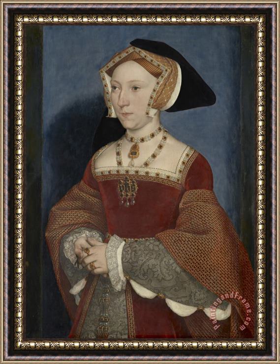 Hans Holbein the Younger Jane Seymour (1509 1537) Framed Print