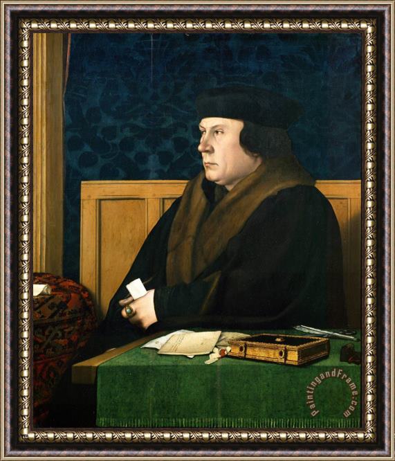 Hans Holbein the Younger Portrait of Thomas Cromwell Framed Painting