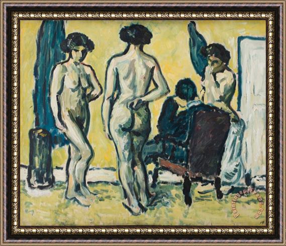 Harald Giersing The Judgment of Paris Framed Print
