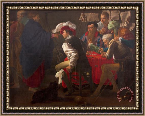 Hendrick Ter Brugghen Calling of Saint Matthew Framed Painting