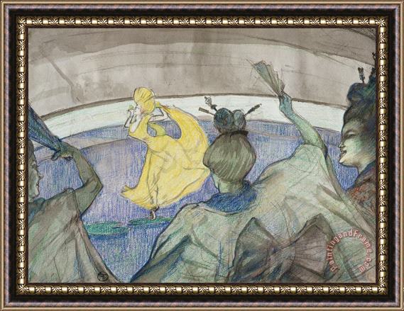 Henri de Toulouse-Lautrec At the Circus Framed Print