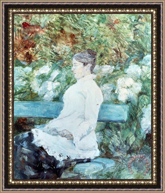 Henri de Toulouse-Lautrec Countess Lautrec Framed Painting