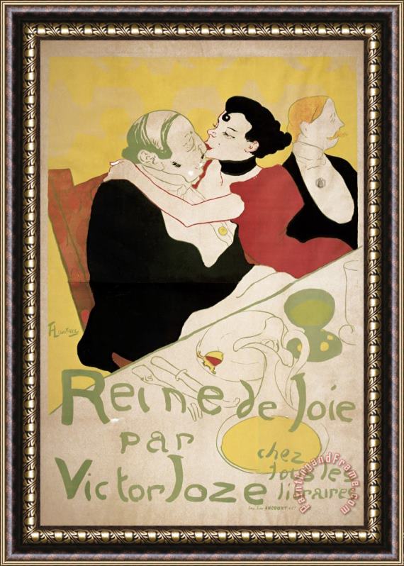 Henri de Toulouse-Lautrec Queen of Joy Framed Print