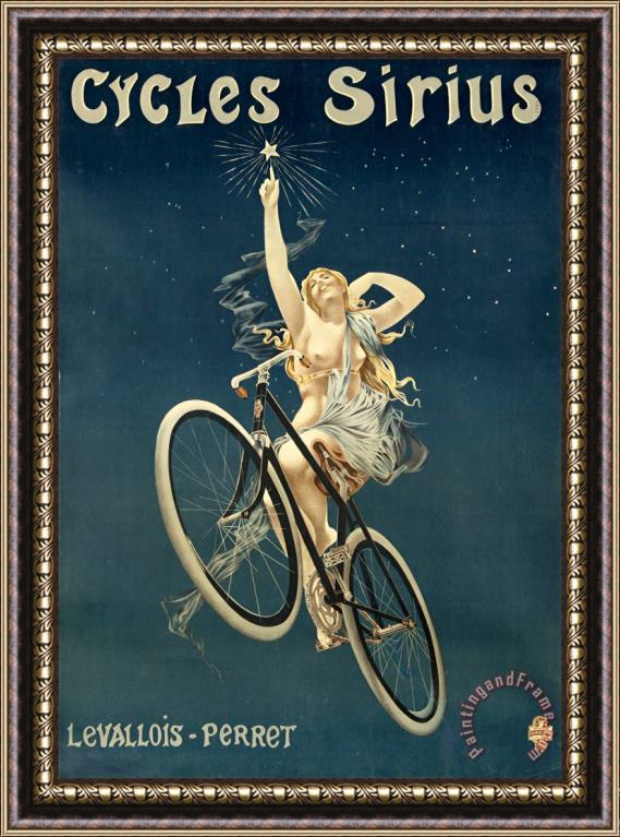 Henri Gray Cycles Sirius Framed Print