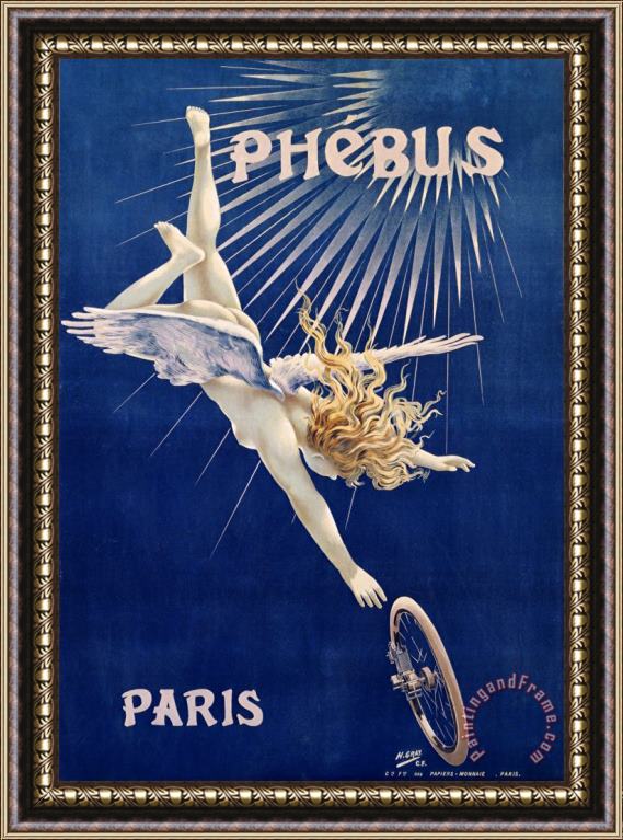 Henri Gray Phebus Paris Poster Framed Print