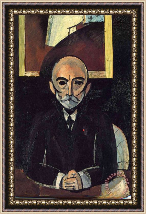 Henri Matisse Auguste Pellerin II 1916 Framed Painting