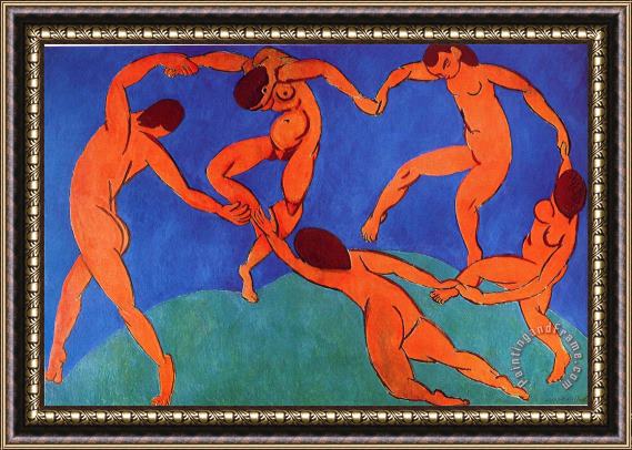 Henri Matisse Dance II 1910 Framed Print