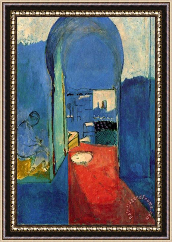 Henri Matisse Entrance to The Kasbah 1912 Framed Painting