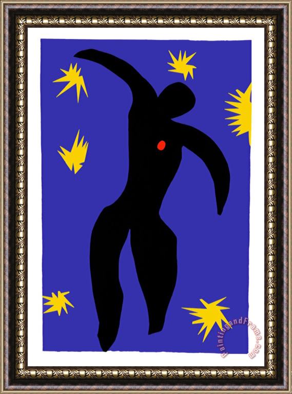 Henri Matisse Icarus Framed Print
