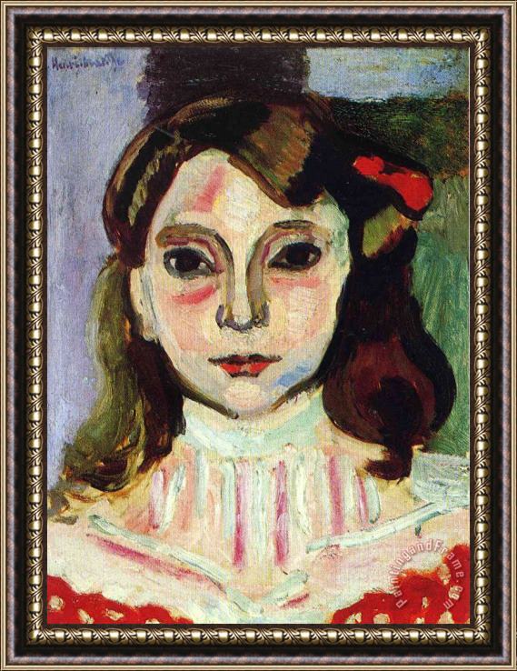Henri Matisse Marguerite 1906 Framed Painting