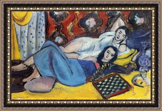 Henri Matisse Odalisques 1928 Framed Painting