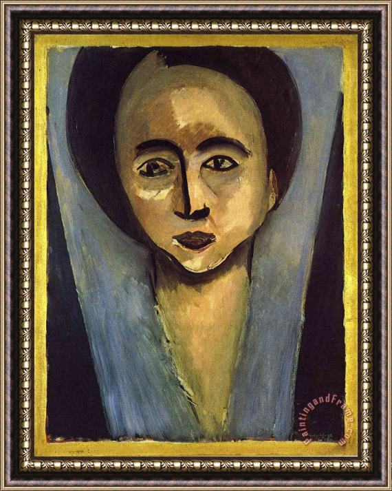 Henri Matisse Portrait of Saul Stein 1916 Framed Print