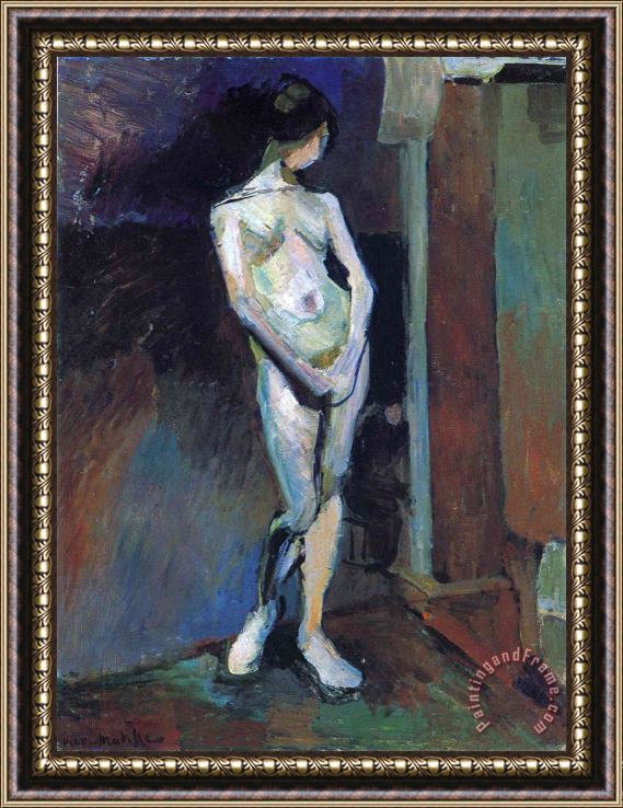 Henri Matisse Standing Model Framed Painting