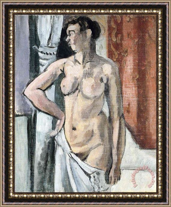 Henri Matisse Standing Nude Framed Painting