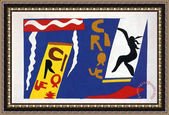 Henri Matisse The Circus 1947 Framed Print