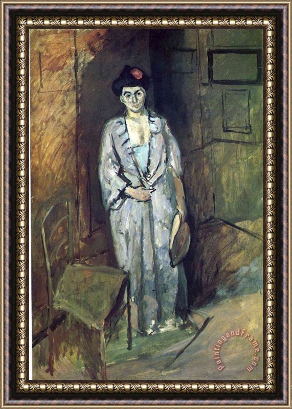 Henri Matisse The Japanese Lady 1901 Framed Painting