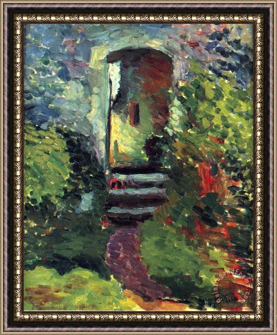 Henri Matisse The Little Gate of The Old Mill 1898 Framed Print