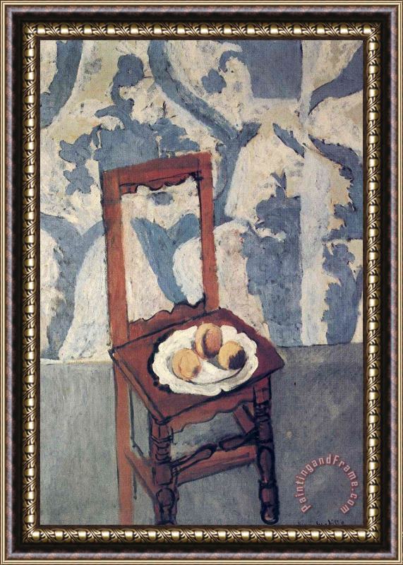 Henri Matisse The Lorrain Chair Framed Painting