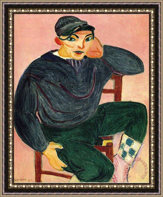 Henri Matisse The Young Sailor II 1906 Framed Print