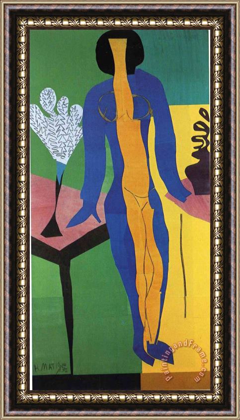 Henri Matisse Zulma 1950 Framed Print