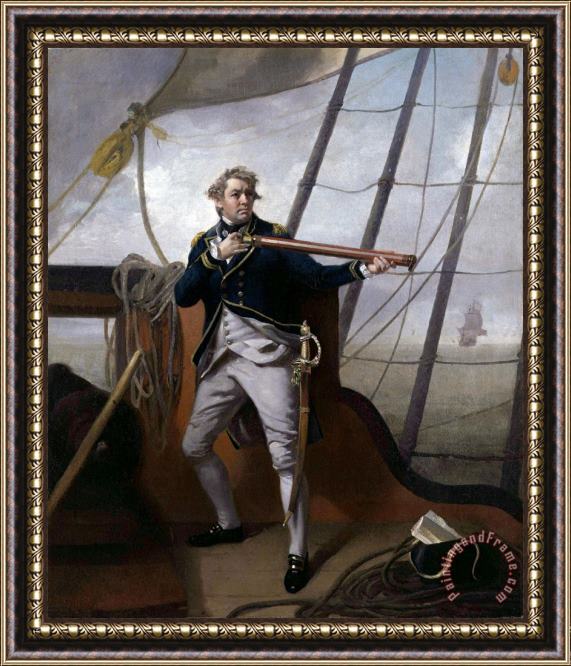 Henri-Pierre Danloux Adam Duncan, 1st Viscount Framed Painting