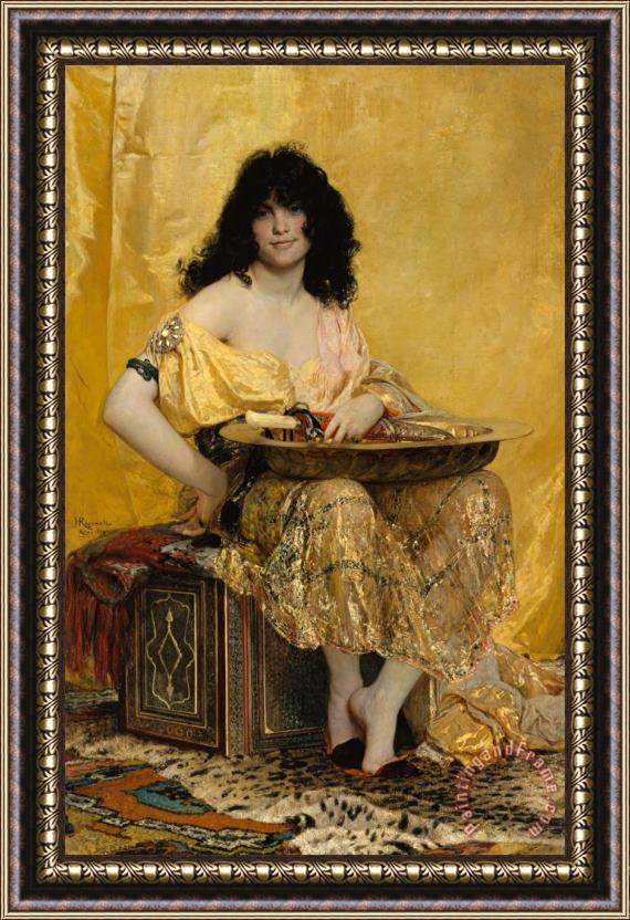Henri Regnault Salome Framed Painting