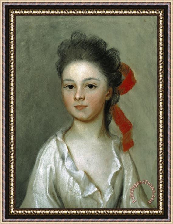 Henrietta De Beaulieu Dering Johnston Henriette Charlotte Chastaigner (mrs. Nathaniel Broughton) Framed Painting