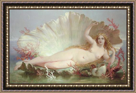 Henry Courtney Selous Venus Framed Painting