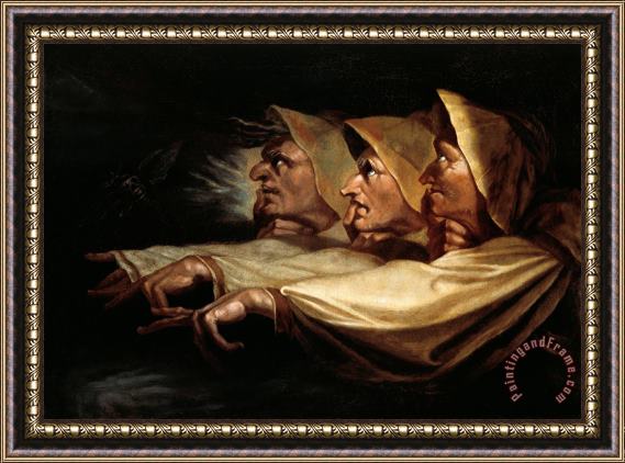 Henry Fuseli The Three Witches Framed Print