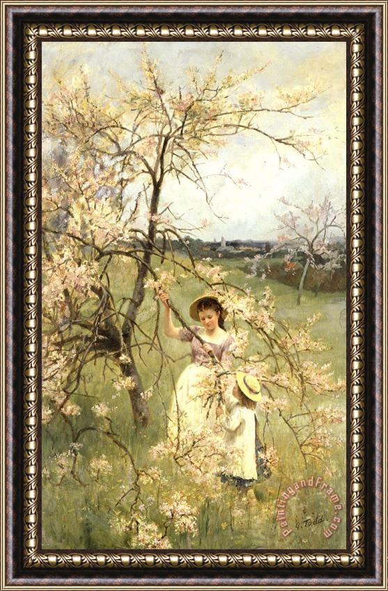 Henry George Todd Spring Framed Painting