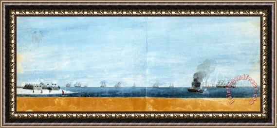 Henry Gray The Morning After The Attack on Sullivan's Island, June 29, 1776 Framed Print