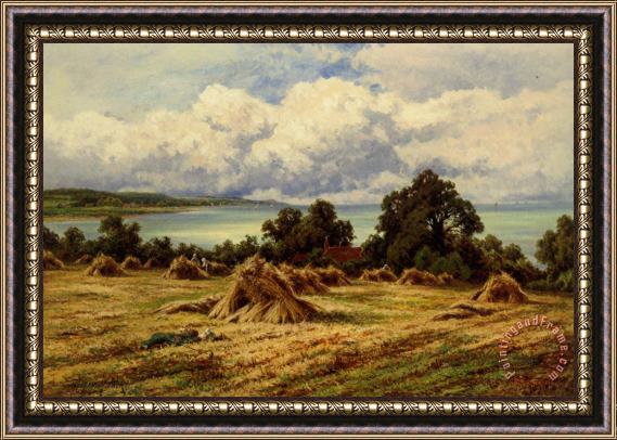 Henry Hillier Parker Harvest Time Framed Painting