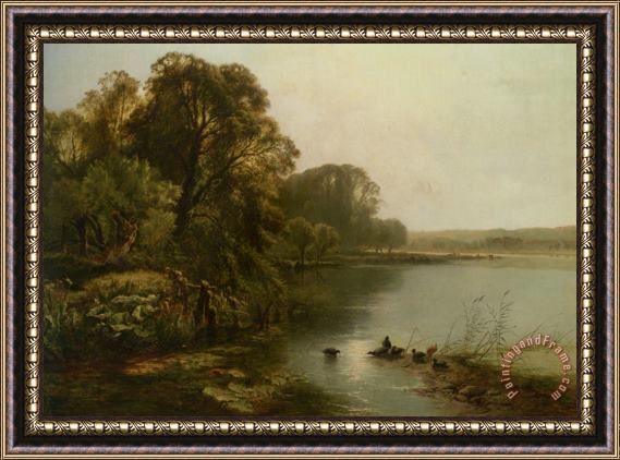 Henry John Boddington Early Mornings on The Thames Framed Painting