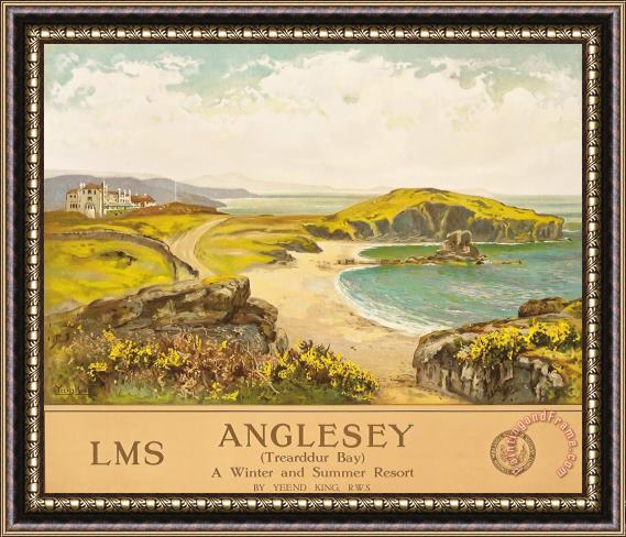 Henry John Yeend King Anglesey Framed Print