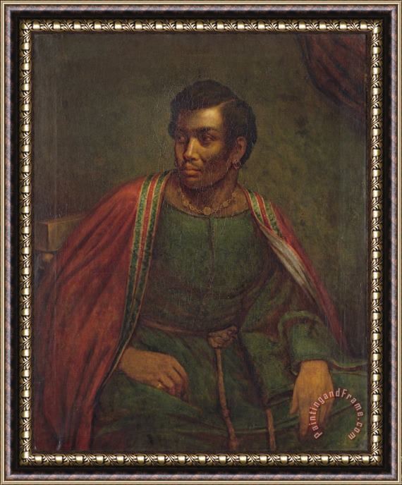 Henry Perronet Briggs Ira Aldridge As Othello Framed Painting