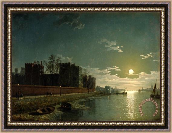 Henry Pether Lambeth Palace Framed Painting