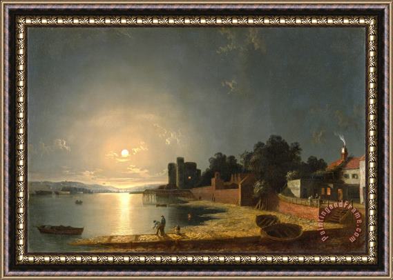 Henry Pether Upnor Castle, Kent Framed Painting